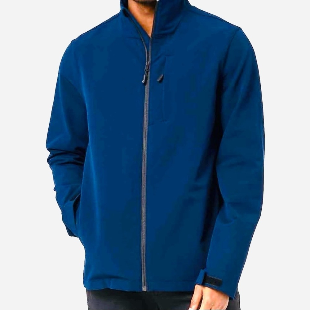 32 Degrees Men's Deep Blue Lightweight Jacket - Picture 3 of 3